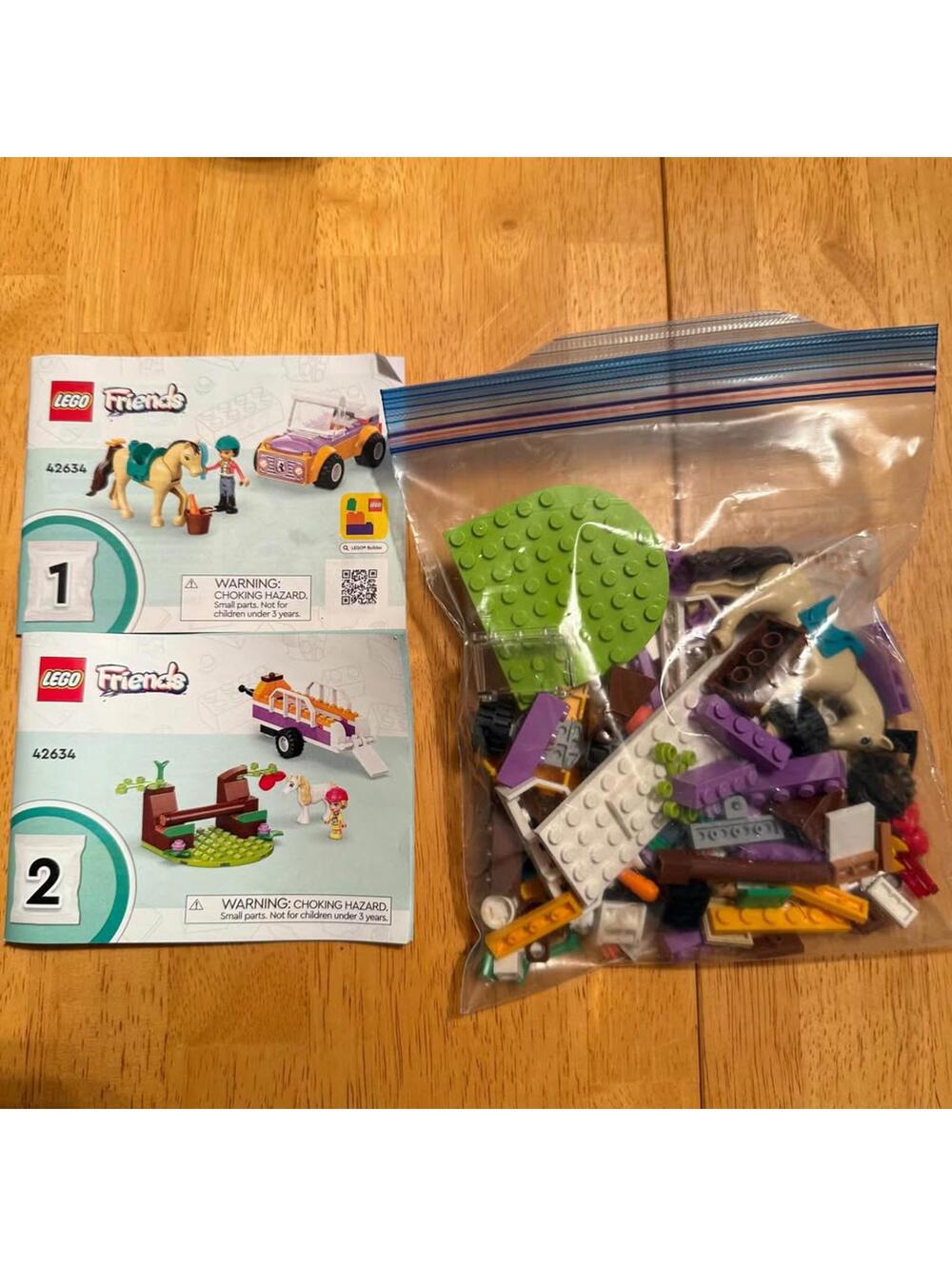 Lego Friends Remorque du cheval et du poney 42634 complet